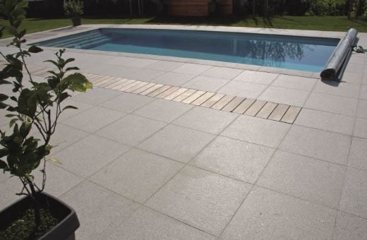 Terrasse aus Naturstein - Diamond Grey