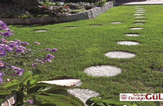 Stepstone aus Naturstein - Crystall Grey