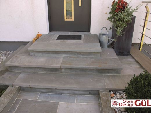 Anwendung Sandstein Kandla Grey