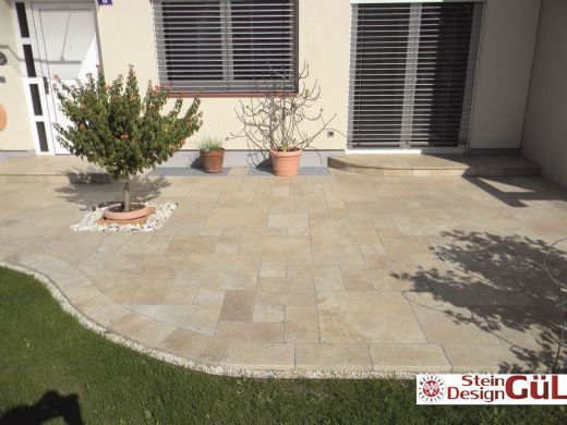 Anwendung Travertin Beige Naturstein