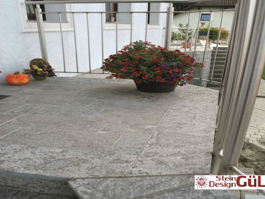 Anwendung Bluestone Naturstein