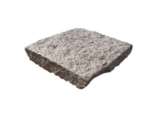 Pflasterplatte aus Naturstein - Granit Hellgrau