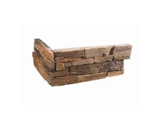 Rustic - Wandpaneel gerades Stck